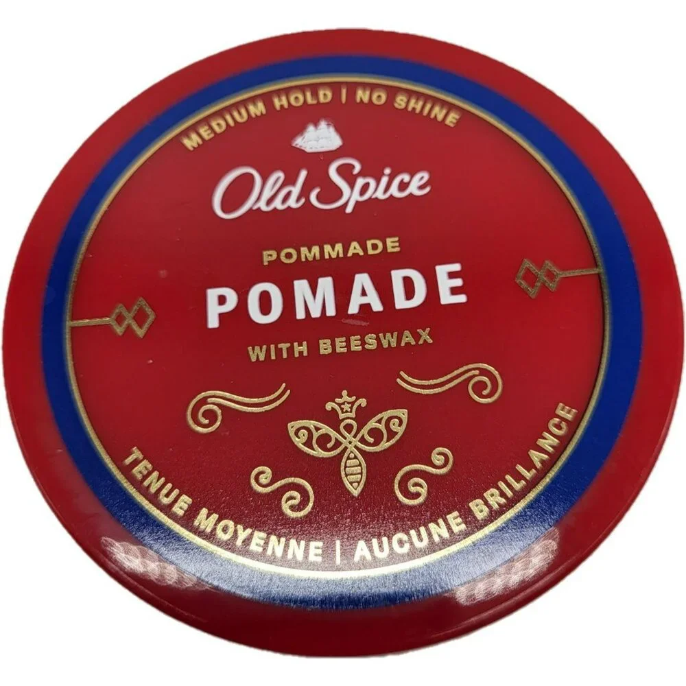 Old Spice Classic Pomade Medium Hold Low Shine 2.22 Oz Men's Hair Styling